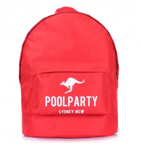 Молодіжний рюкзак Poolparty Oxford (червоний)