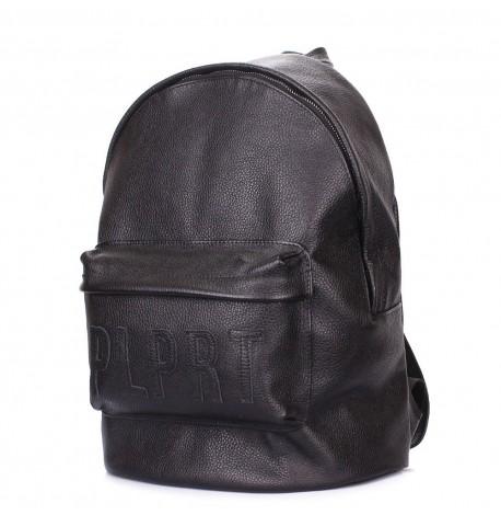 Шкіряний рюкзак Poolparty Leather (чорний)