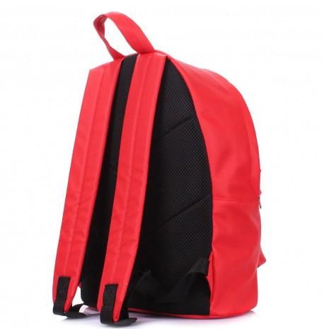 Рюкзак Poolparty (красный) искусственная кожа