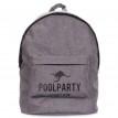 Молодіжний повсякденний рюкзак Poolparty Ripple (сірий)