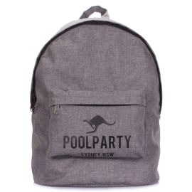 Молодіжний повсякденний рюкзак Poolparty Ripple (сірий)