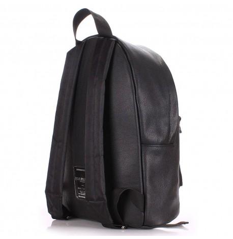 Жіночий шкіряний рюкзак Poolparty Rockstar (чорний)