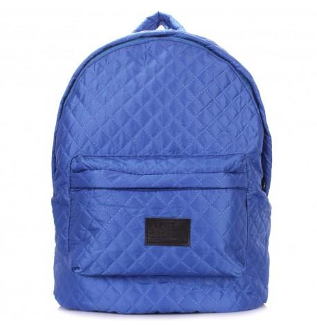 Жіночий стьобаний болоньєвий рюкзак The One (синій)
