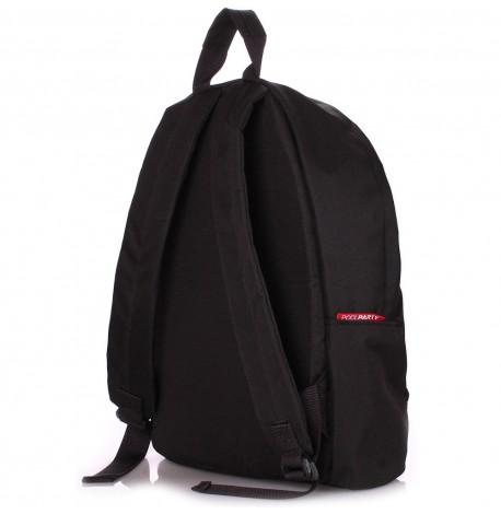 Молодіжний повсякденний рюкзак Poolparty (чорний)