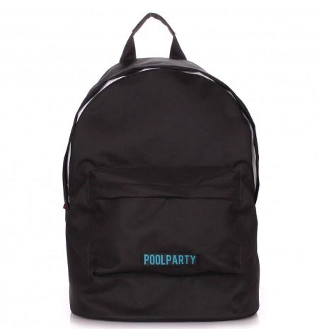 Молодіжний повсякденний рюкзак Poolparty (чорний)