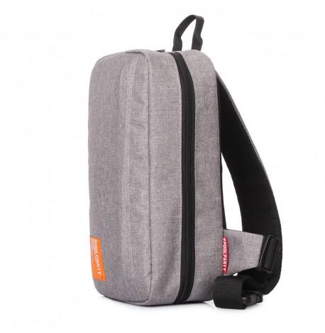 Рюкзак-слінгпек з однією лямкою Sling pack Jet (сірий)