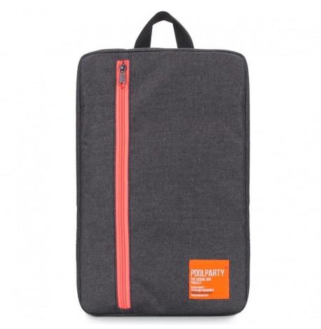 Рюкзак для ручної поклажі PoolParty Lowcost (графіт) - Ryanair / Wizz Air / МАУ