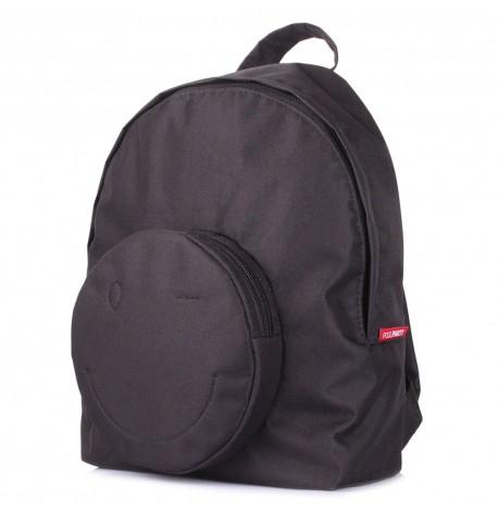 Городской рюкзак Poolparty Smile (черный)