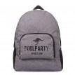 Складной рюкзак Poolparty Transformer (серый)