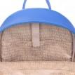 Женский рюкзак Poolparty XS (синий) искусственная кожа