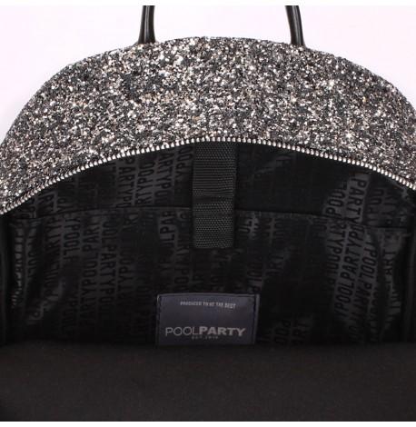 Жіночий блискучий рюкзак Poolparty XS