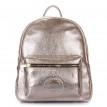 Жіночий шкіряний рюкзак Poolparty XS (золотистий)