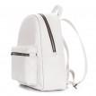 Жіночий шкіряний рюкзак Poolparty XS (білий)