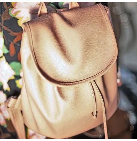 Рюкзак жіночий шкірозамінник Mod MINI (золотий)