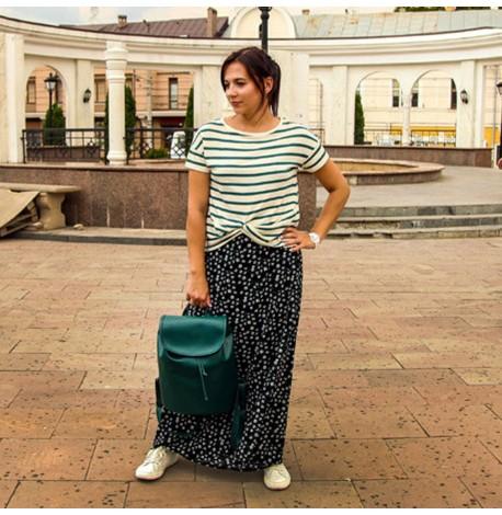 Рюкзак жіночий шкірозамінник Mod MAXI (золотий)