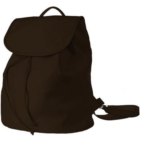 Рюкзак жіночий шкірозамінник Mod MAXI (темно-коричневий)