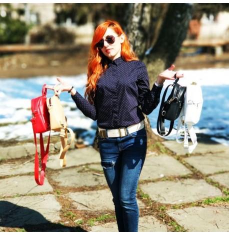 Маленький рюкзак-сумка Rainbow (червоний)