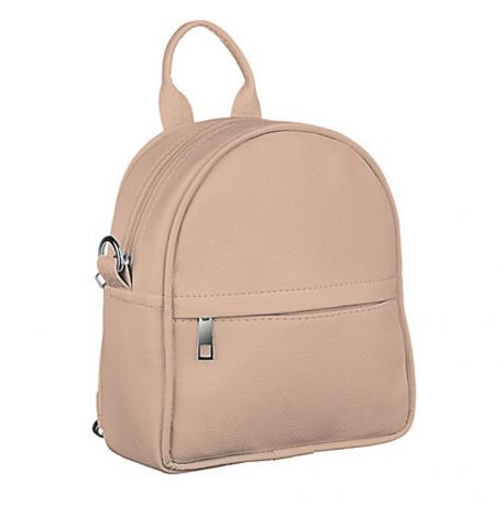 Маленький рюкзак-сумка Rainbow (пудровий)
