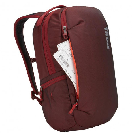 Рюкзак Thule Subterra Backpack 23L Ember з відділенням для ноутбука (бордовий)