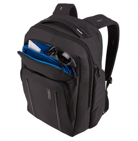 Рюкзак Thule Crossover 2 Backpack 30L Black с отделением для ноутбука (черный)