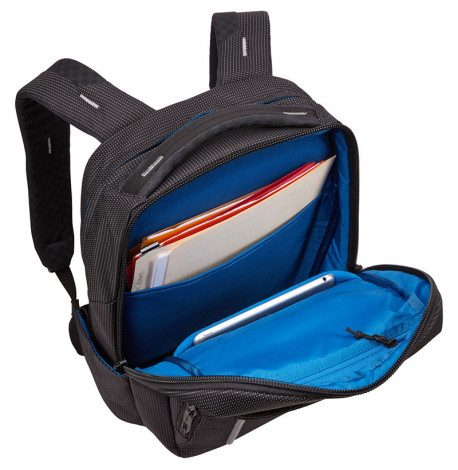 Рюкзак Thule Crossover 2 Backpack 20L Black з відділенням для ноутбука (чорний)