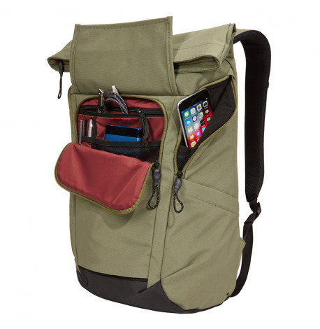 Рюкзак Thule Paramount Backpack 24L Olivine з відділенням для ноутбука (оливковий)