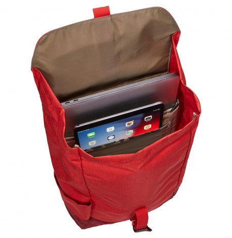 Рюкзак Thule Lithos 16L Backpack Lava-Red Feather з відділенням для ноутбука (червоний)