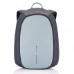 Жіночий рюкзак антизлодій із тривожною кнопкою XD Design Bobby Cathy Black (сірий-блакитний)