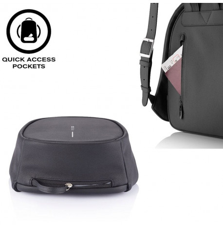 Жіночий рюкзак антизлодій XD Design Bobby Elle Black (чорний)