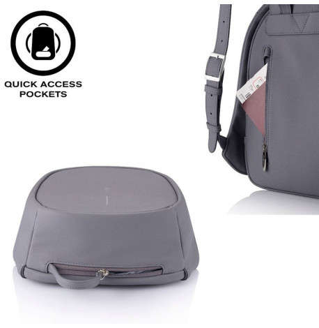 Женский рюкзак антивор XD Design Bobby Elle Dark Grey (серый)