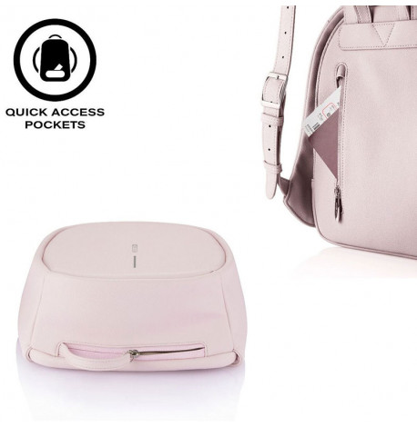 Жіночий рюкзак антизлодій XD Design Bobby Elle Pink (рожевий)
