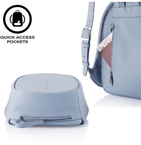 Жіночий рюкзак антизлодій XD Design Bobby Elle Light Blue (блакитний)
