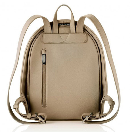 Жіночий рюкзак антизлодій XD Design Bobby Elle Mocha (бежевий)