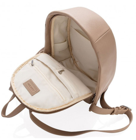 Жіночий рюкзак антизлодій XD Design Bobby Elle Mocha (бежевий)