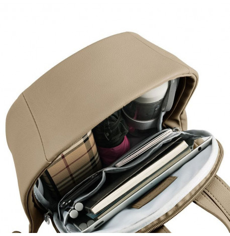 Жіночий рюкзак антизлодій XD Design Bobby Elle Mocha (бежевий)