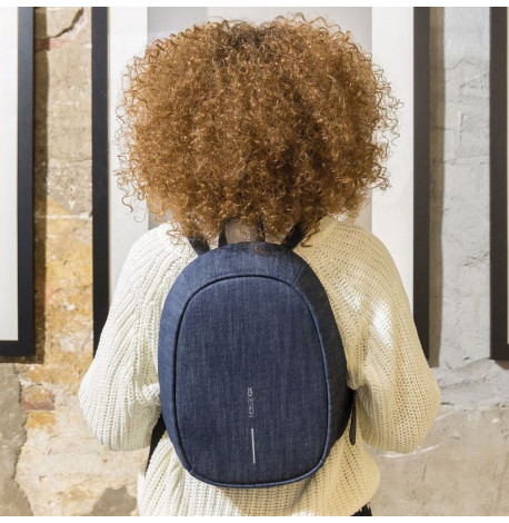 Жіночий рюкзак антизлодій XD Design Bobby Elle Denim Blue (джинсовий)