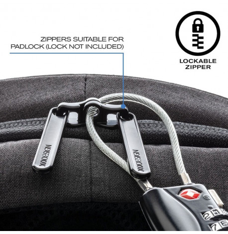 Міський рюкзак антизлодій XD Design Bobby Pro Grey (сірий-чорний)