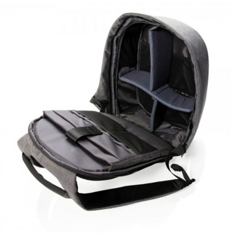 Міський рюкзак антизлодій XD Design Bobby Pro Grey (сірий-чорний)