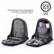 Городской рюкзак антивор XD Design Bobby Pro Blue (синий)