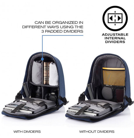 Городской рюкзак антивор XD Design Bobby Pro Blue (синий)