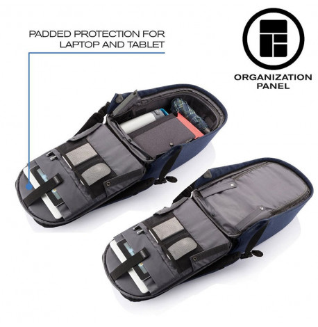 Городской рюкзак антивор XD Design Bobby Pro Blue (синий)