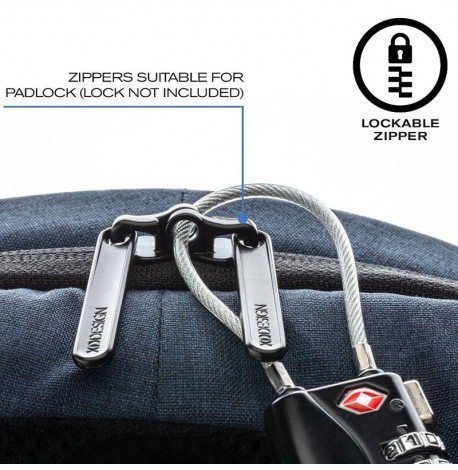 Городской рюкзак антивор XD Design Bobby Pro Blue (синий)