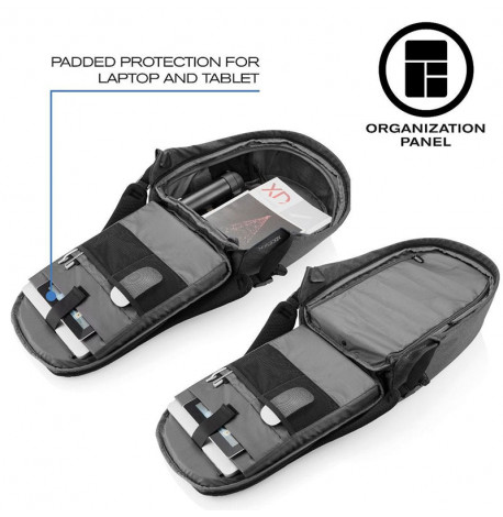 Городской рюкзак антивор XD Design Bobby Tech Black (черный)