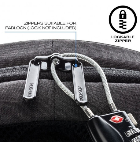 Городской рюкзак антивор XD Design Bobby Tech Black (черный)