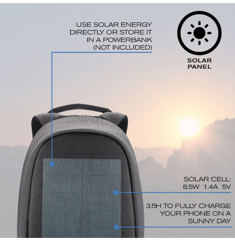 Городской рюкзак антивор XD Design Bobby Tech Black (черный)