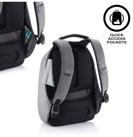 Міський рюкзак антизлодій XD Design Bobby Hero Grey (сірий-чорний)