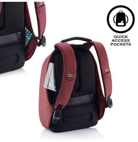 Міський рюкзак антизлодій XD Design Bobby Hero Red (червоний)