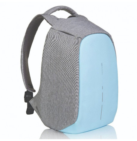 Городской рюкзак антивор XD Design Bobby Compact Pastel Blue (серый-голубой)