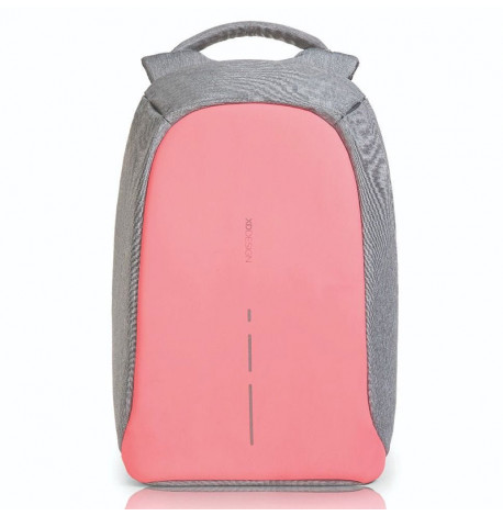 Міський рюкзак антизлодій XD Design Bobby Compact Coralette (сірий-рожевий)