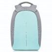 Городской рюкзак антивор XD Design Bobby Compact Mint Green (серый-мятный)